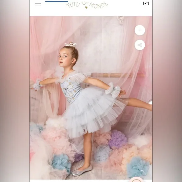 Tutu du monde Kids Starry Sky blue Dress - Picture 2 of 4